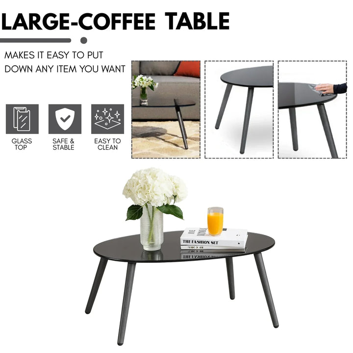 Saeko 4-Piece Outdoor Braid & Rope Sofa Set (Grey)