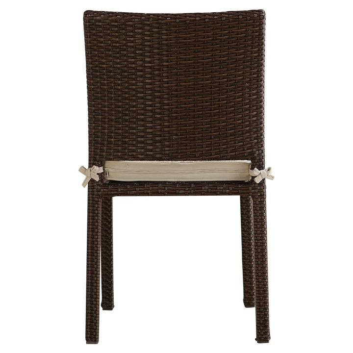 Skylar 1-Piece Outdoor Rattan Wicker Patio Dining Chair