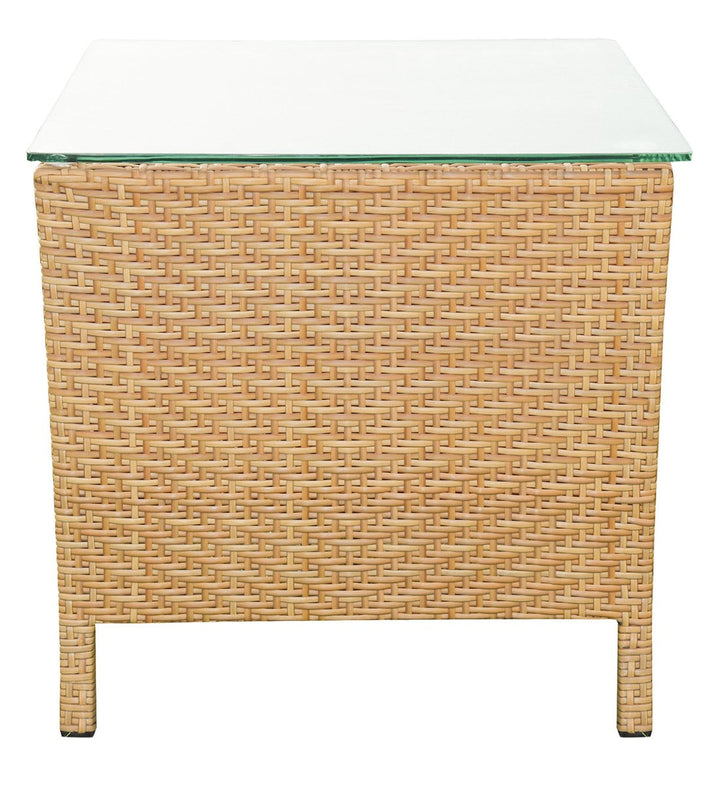 Babai Outdoor Patio Seating Set 2 Chairs and 1 Table Set (Cream)