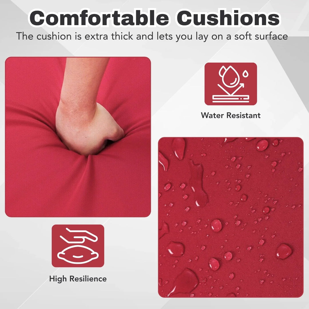 Akshara Outdoor All-Weather Rattan Wicker Chaise Lounge Chair Set of 2