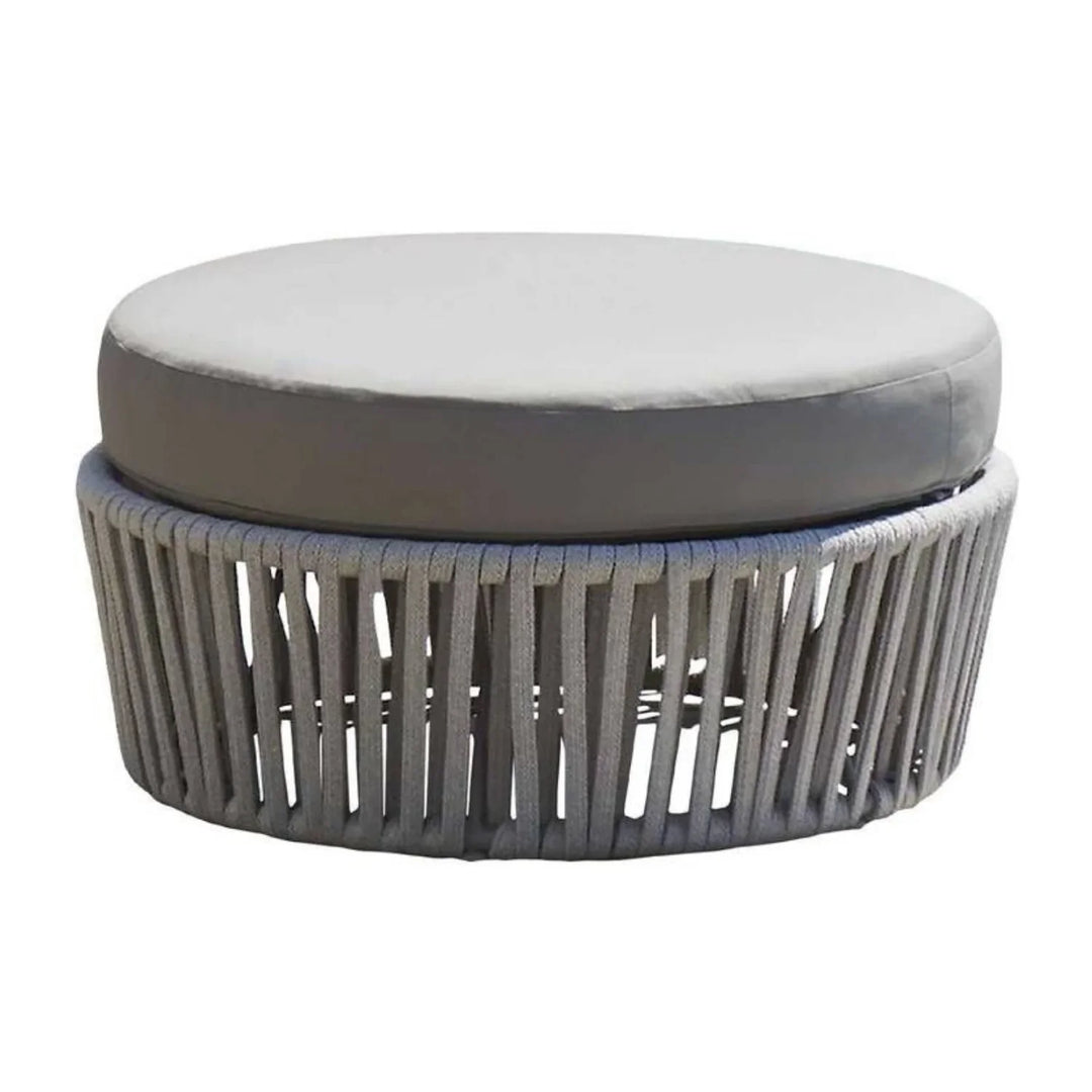 Hritika Round Outdoor Rope Footstool