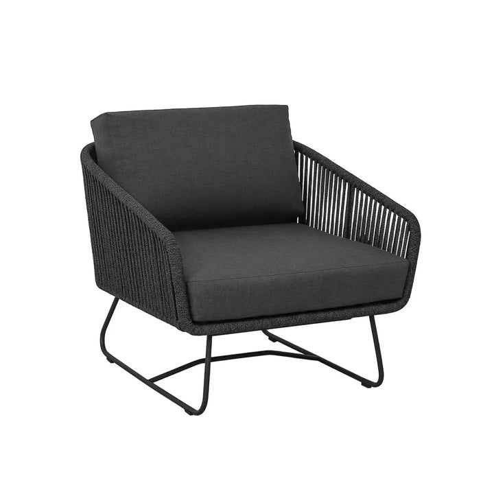 Ujjwala 4 Piece Outdoor All-Weather Rope Sofa Set