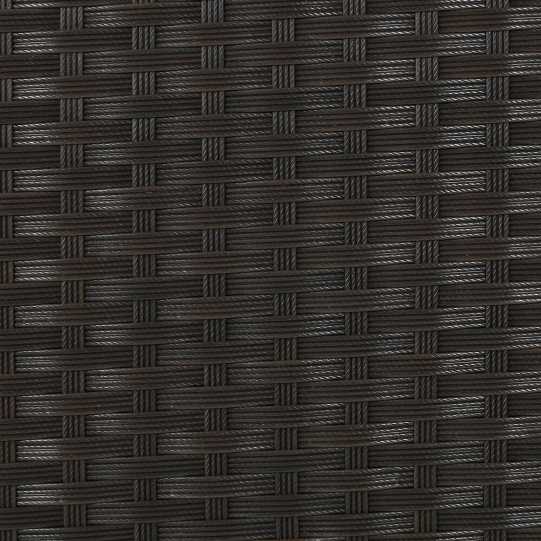 Ulfah Outdoor All-Weather Wicker 3-Seater Sofa