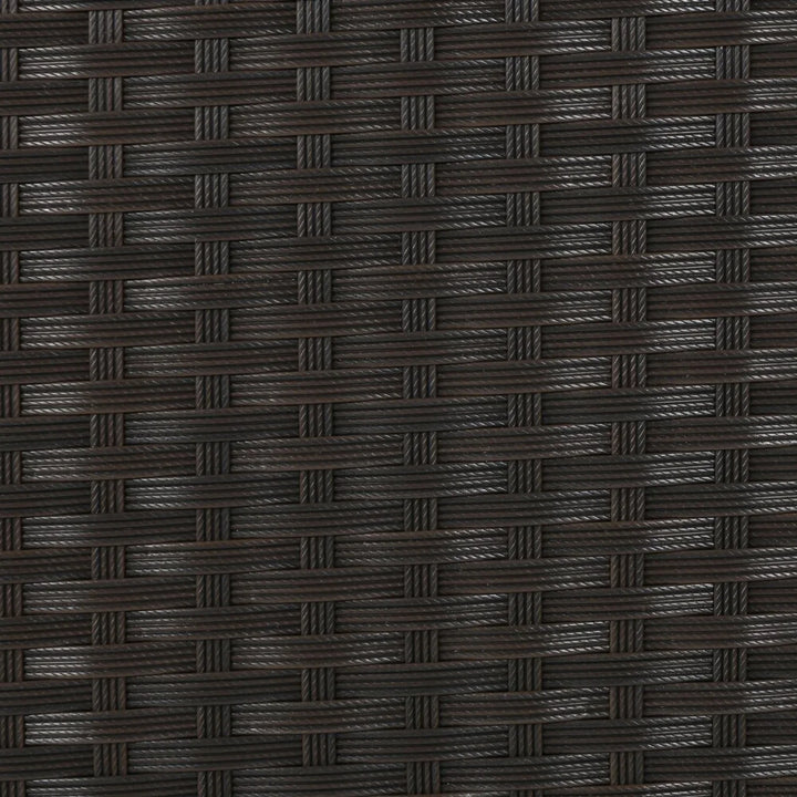 Ulfah Outdoor All-Weather Wicker 3-Seater Sofa