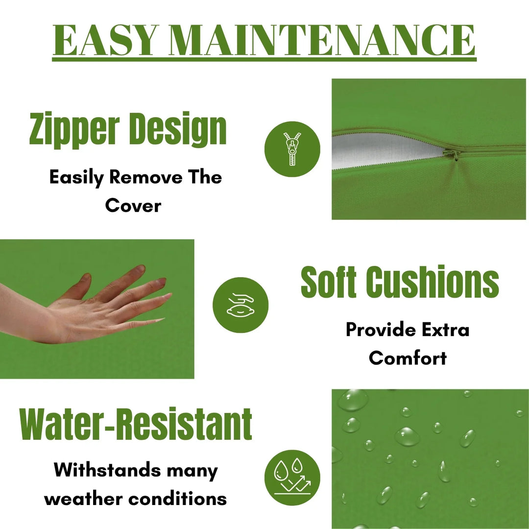 Brinley Outdoor Rope 3- Piece Patio Set