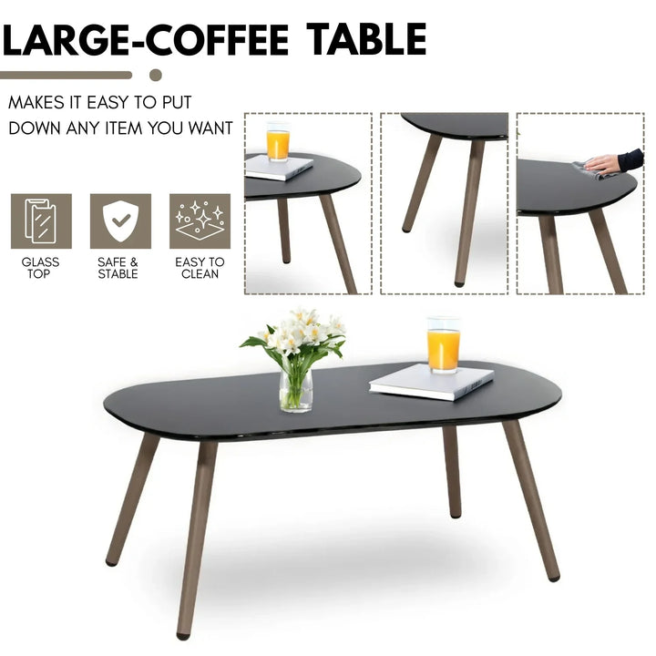 Aurelia 4-Piece Outdoor Braid & Rope Sofa Set (Beige & Dark Cream)