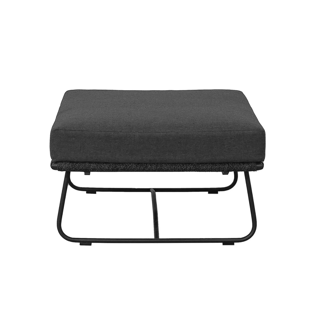 Rabab Outdoor All-Weather Rope Ottoman