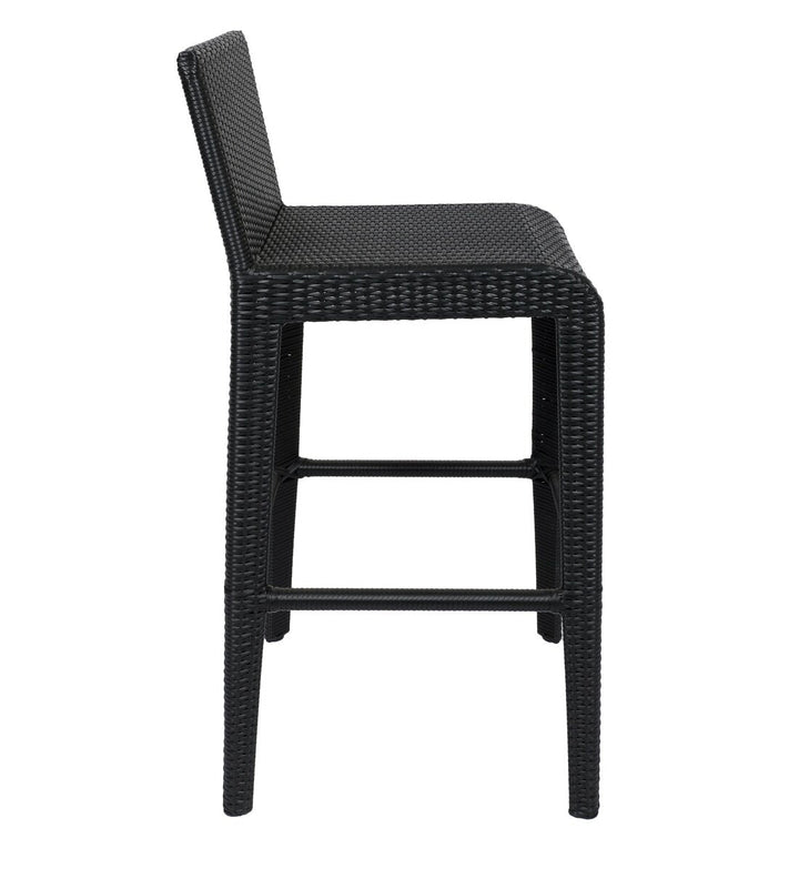 Betta Outdoor Patio Bar Sets 2 Chairs and 1 Table (Black)