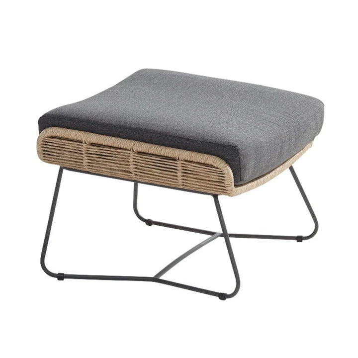 Lamees Outdoor All-Weather Rope Footstool