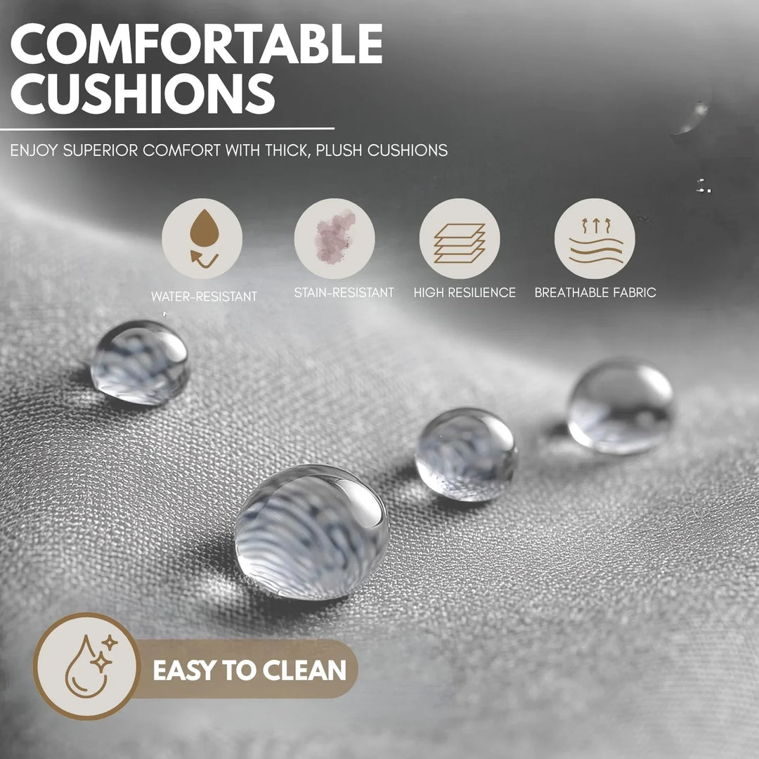 Oriana 5-Seater Outdoor All-Weather Rope Sofa Set