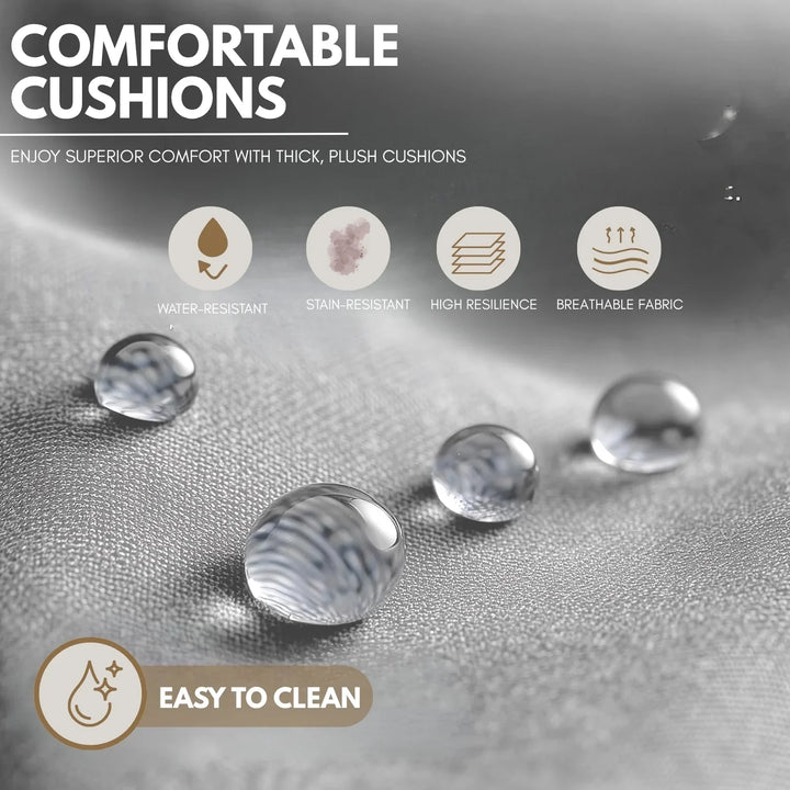 Oriana 5-Seater Outdoor All-Weather Rope Sofa Set