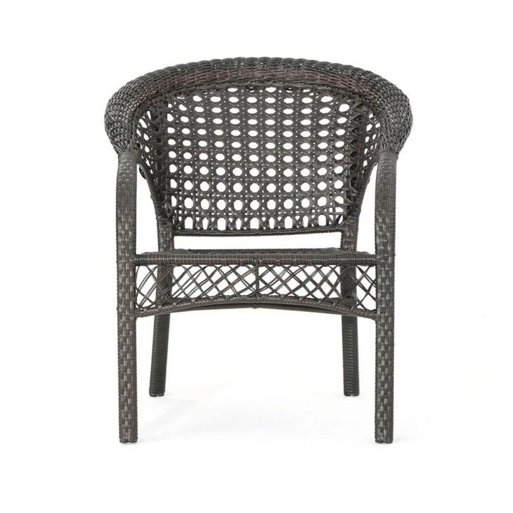 Thalia 7-Piece Outdoor Rattan Wicker Dining Table Set