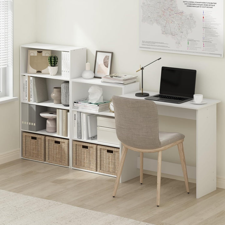 OmkarWood™ Premium Engineered Wood Study Table / Writing Desk – Compact & Modern Design