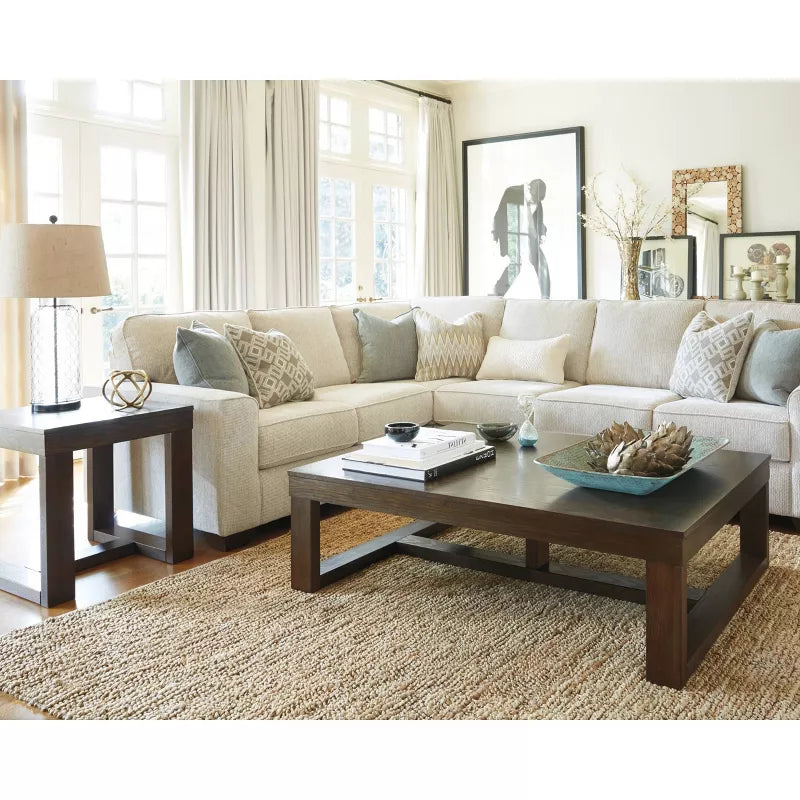 Aureliya Sheesham Wood Coffee Table for Living Room