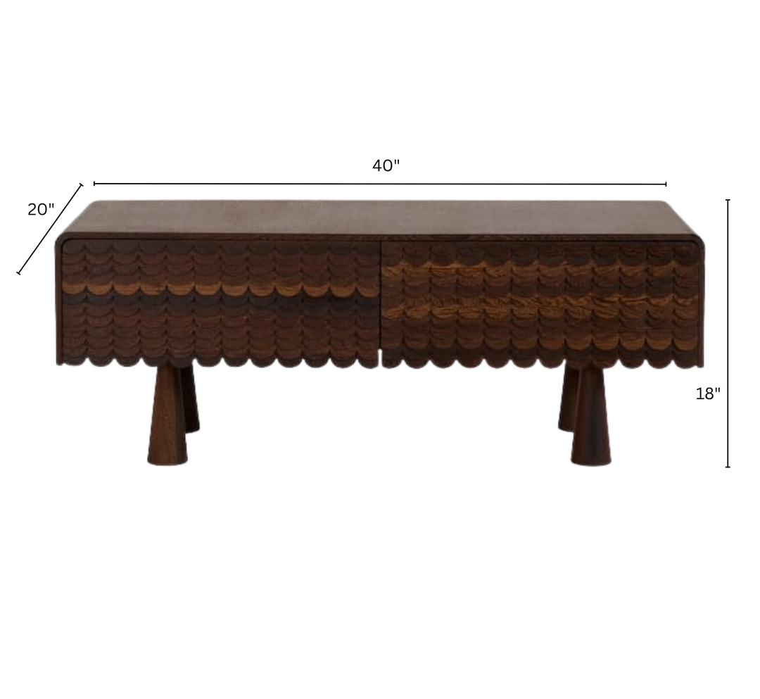 Antonia Wooden Centre Table