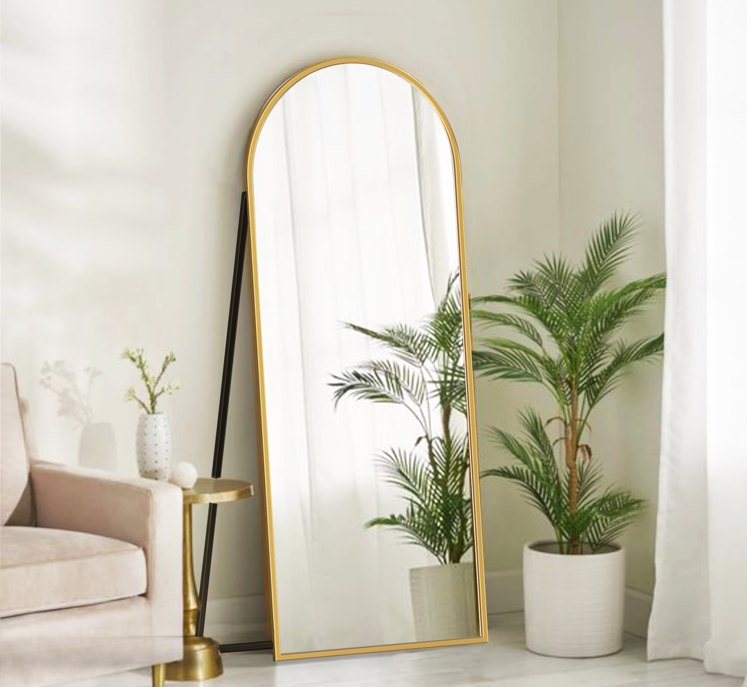 Kriti Metal Floor Mirror With Stand Mirrors