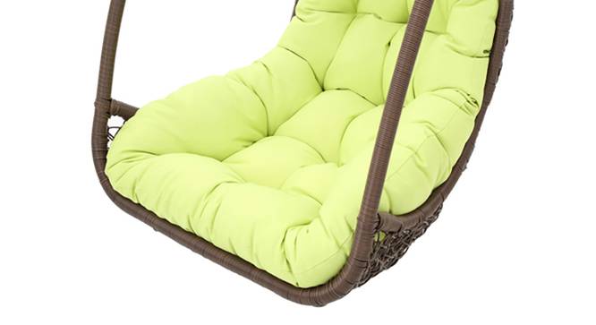 Bianchi Single Seater Hanging Swing Without Stand For Balcony , Garden Swing (Dark Brown )