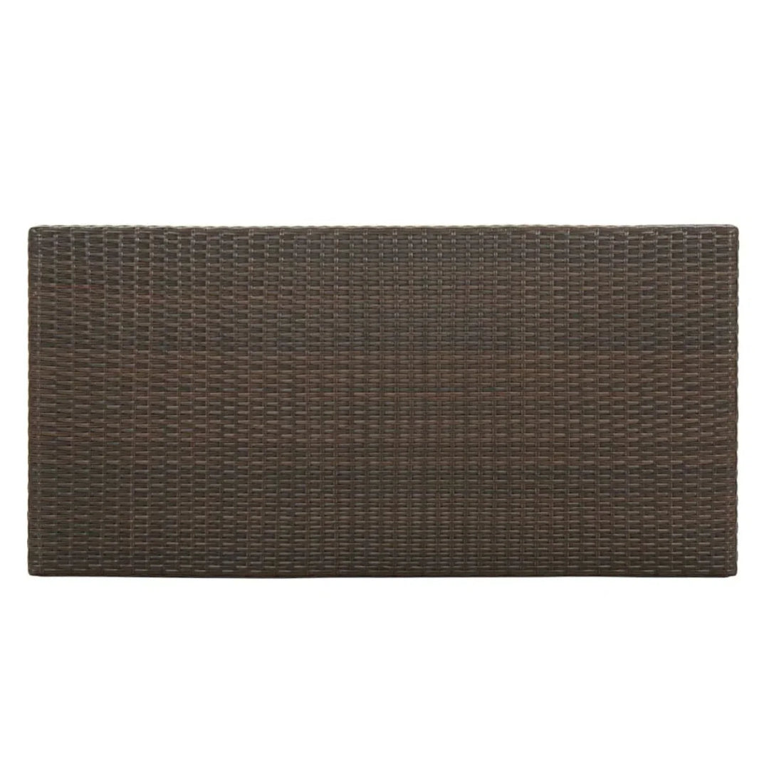 Maravilla Outdoor Rattan Wicker Bar Table with High-Top Design