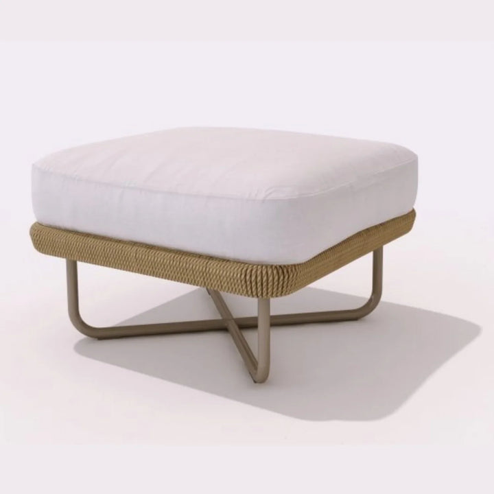 Salsabil Outdoor All-Weather Rope Ottoman