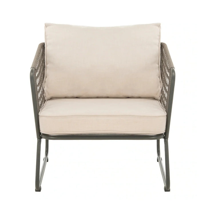 Clementine 4 Piece Outdoor All-Weather Rope Sofa Set