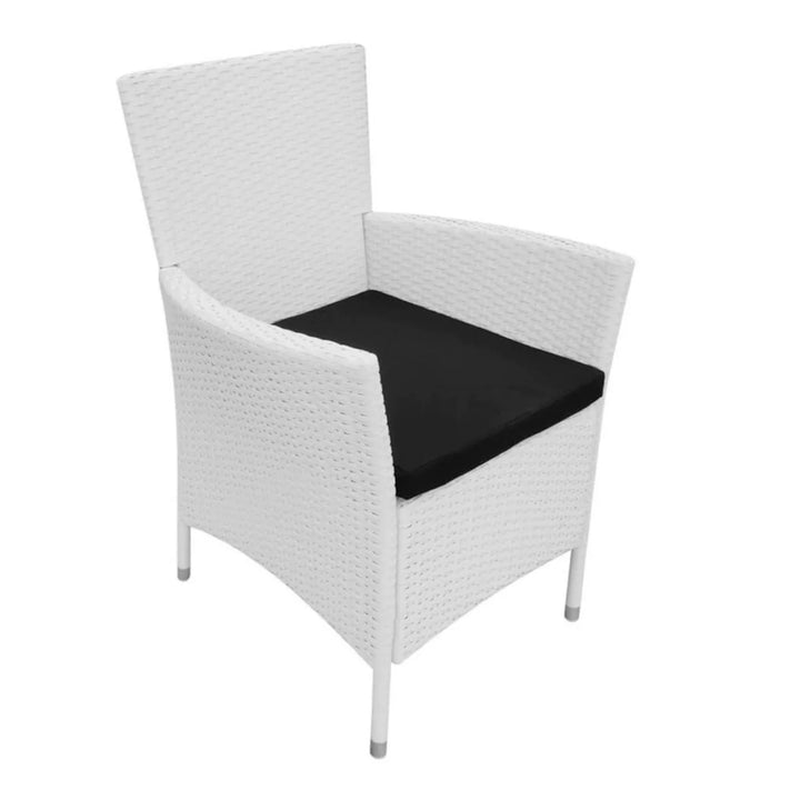 Seraphina 9-Piece Outdoor Rattan Wicker Dinning Table Set