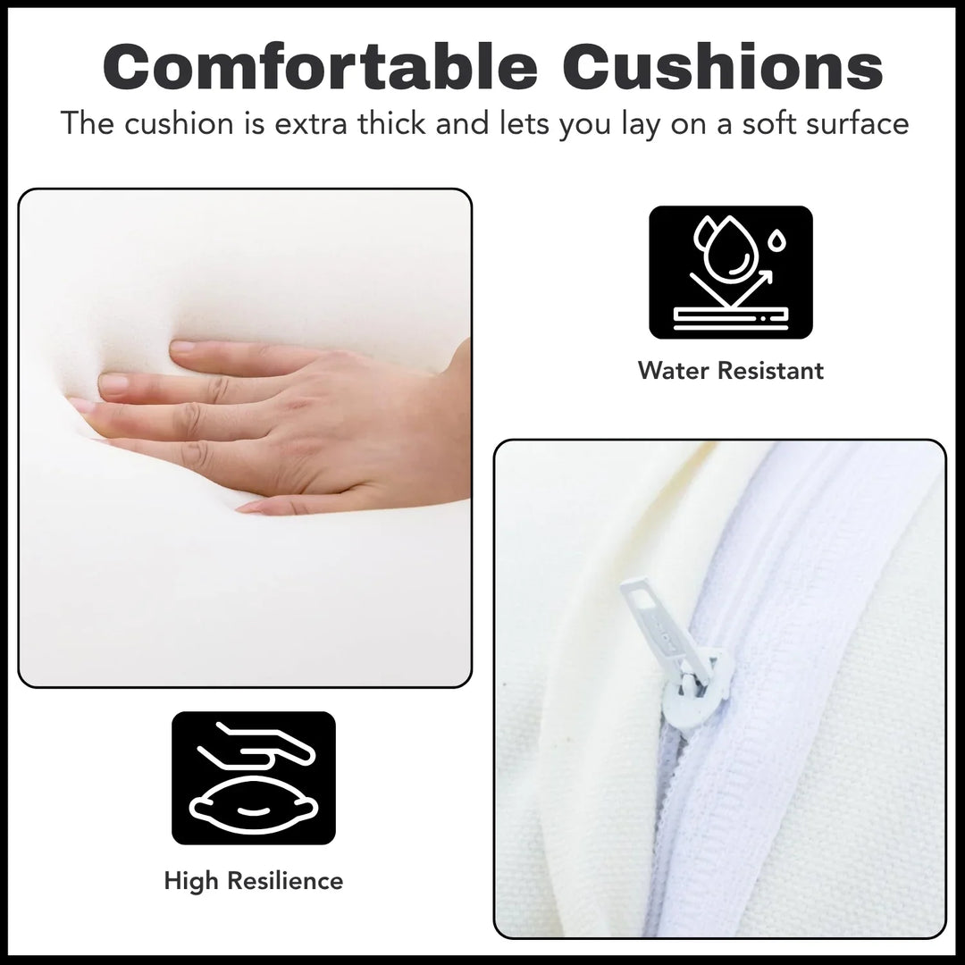 Zinnia Outdoor Wicker Lounge Chairs Set of 2 With Side Table