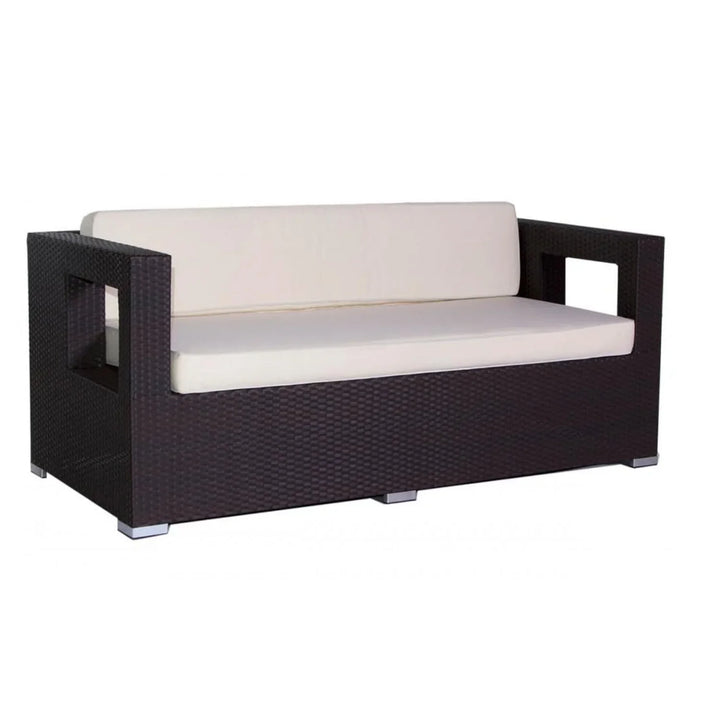 Charita 3-Seater Outdoor Rattan Wicker Patio Sofa