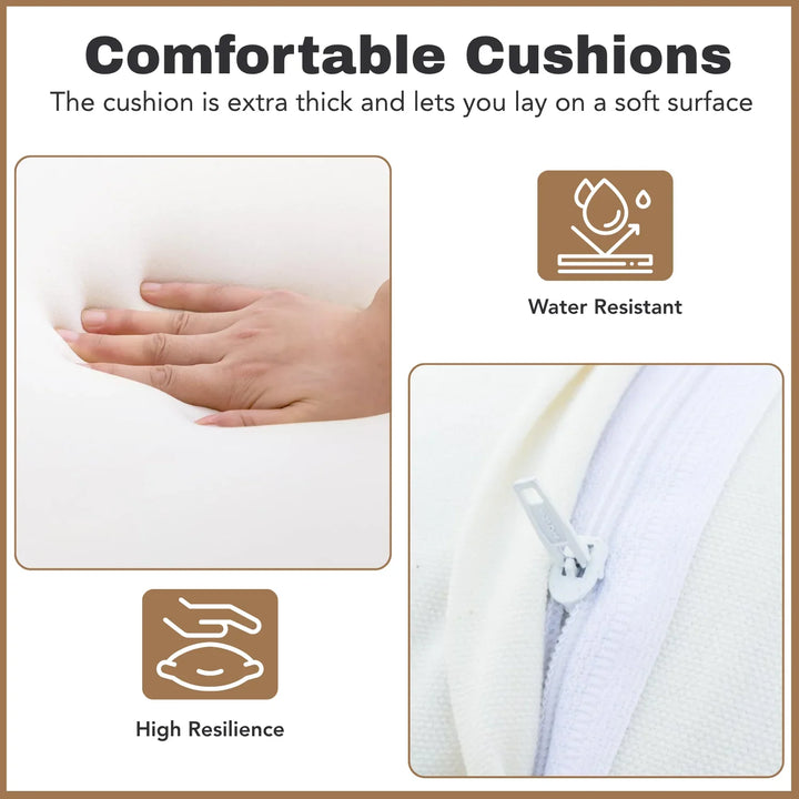 Winslet Outdoor Wicker Lounge Chair With Side Table