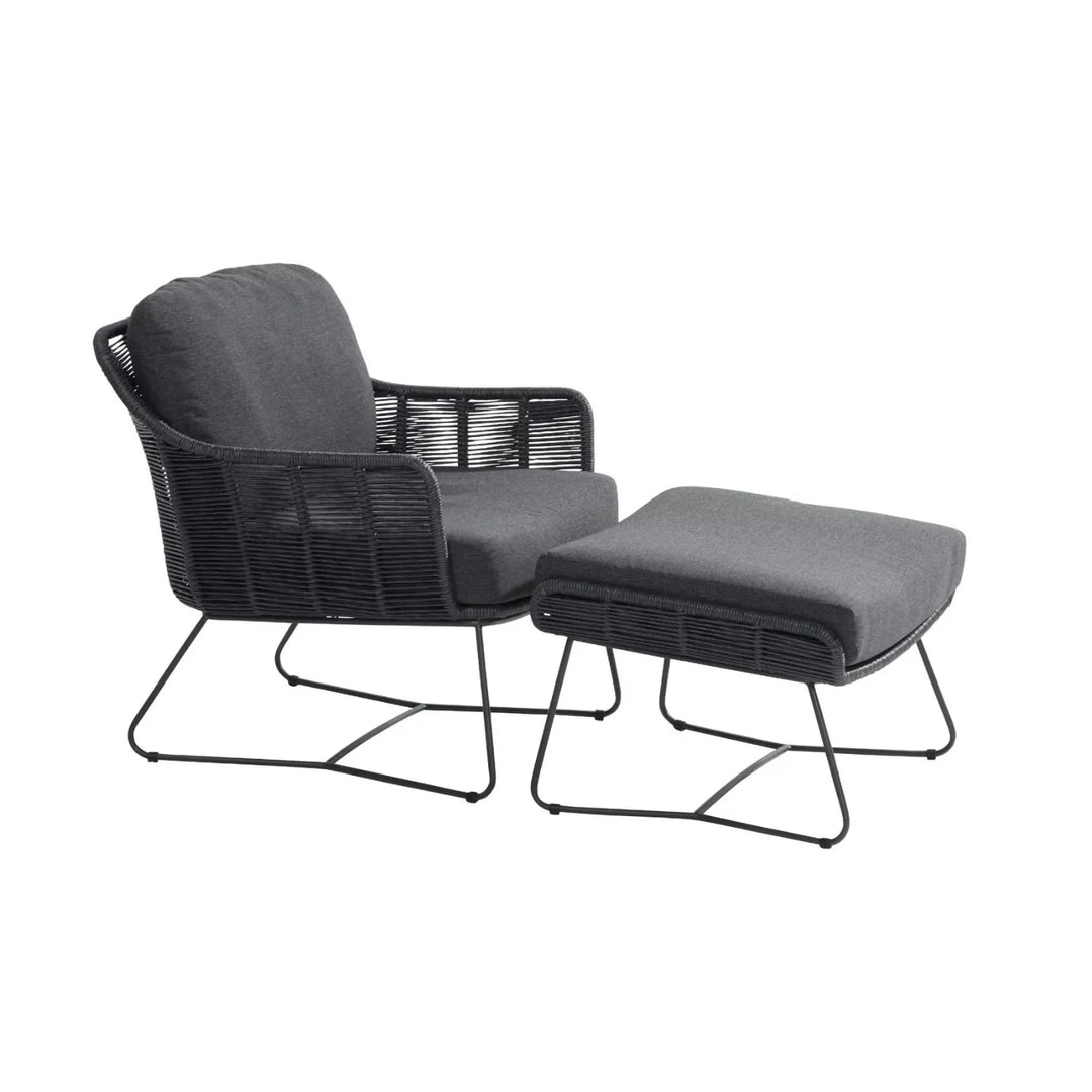 Maha Outdoor All-Weather Rope Footstool