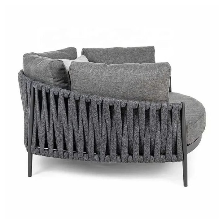 Ophelie Outdoor Patio Rope Daybed for Garden