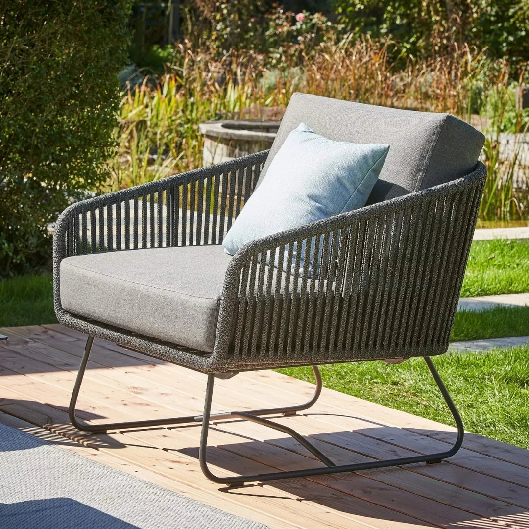 Ujjwala 4 Piece Outdoor All-Weather Rope Sofa Set