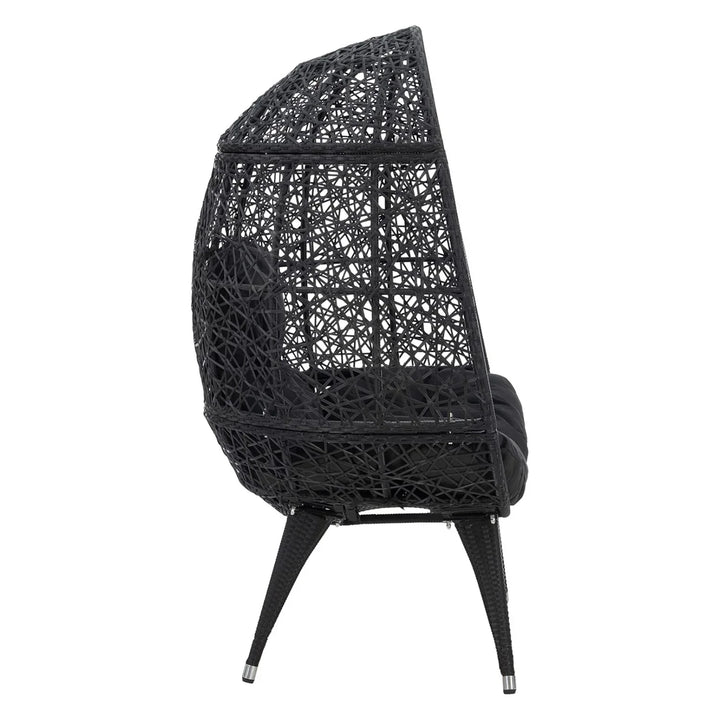 Wafaa Outdoor All-Weather Wicker Egg Chair