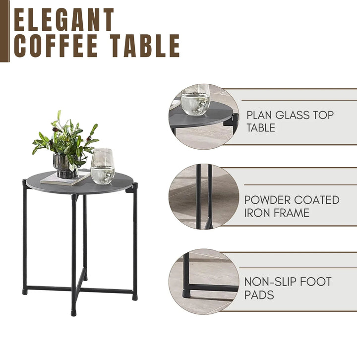 Aria Lamia 3-Piece Rope Patio Set - Perfect for Outdoor Entertaining