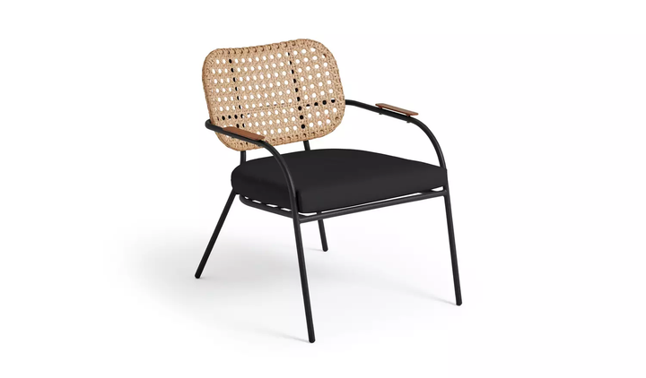 Meta Outdoor Garden Balcony Sofa Set 2 Seater , 2 Single seater , 1 side table and 1 Center Table  Set (Honey + Grey)