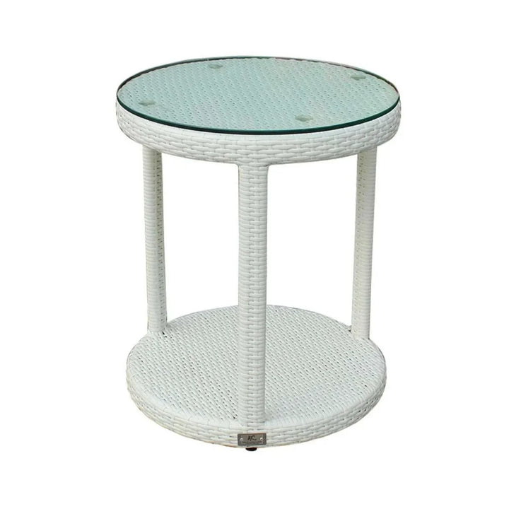 Frieda Outdoor Rattan Wicker 3-Piece Patio Set