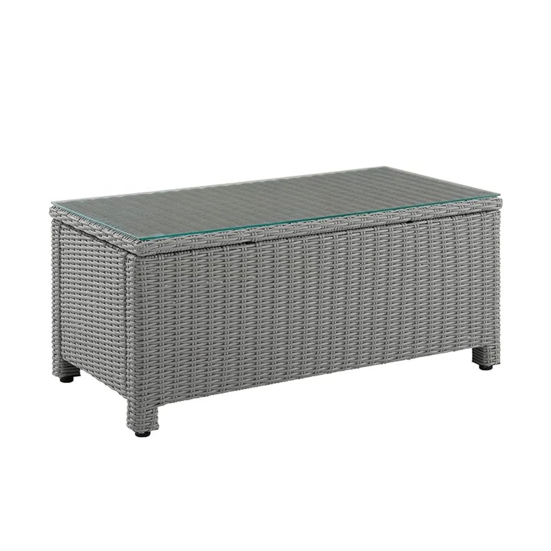 Abeni 7 Piece Outdoor Wicker Conversation Furniture Set