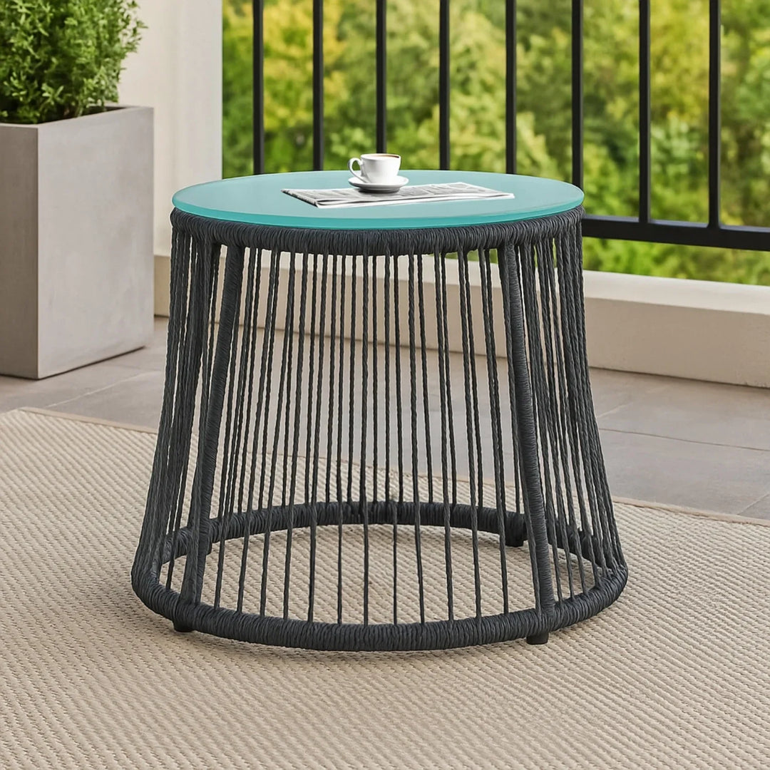 Marguerite Outdoor Patio Garden 3 Piece All Weather Resistant Furniture Set