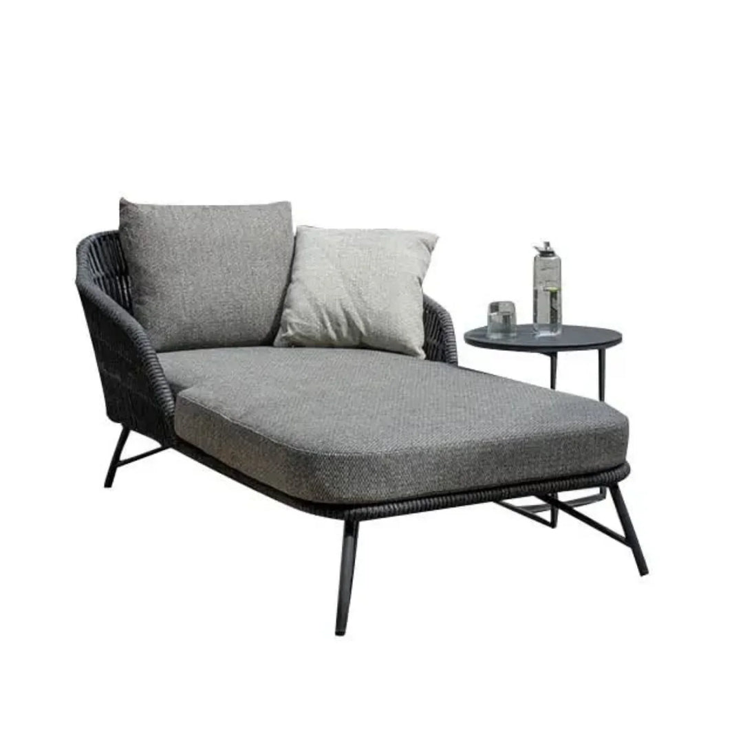 Outdoor Rope Patio Single Seater Daybed All Weather Furniture