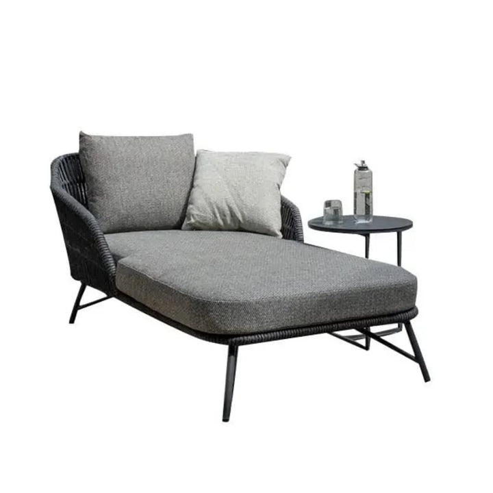 Outdoor Rope Patio Single Seater Daybed All Weather Furniture