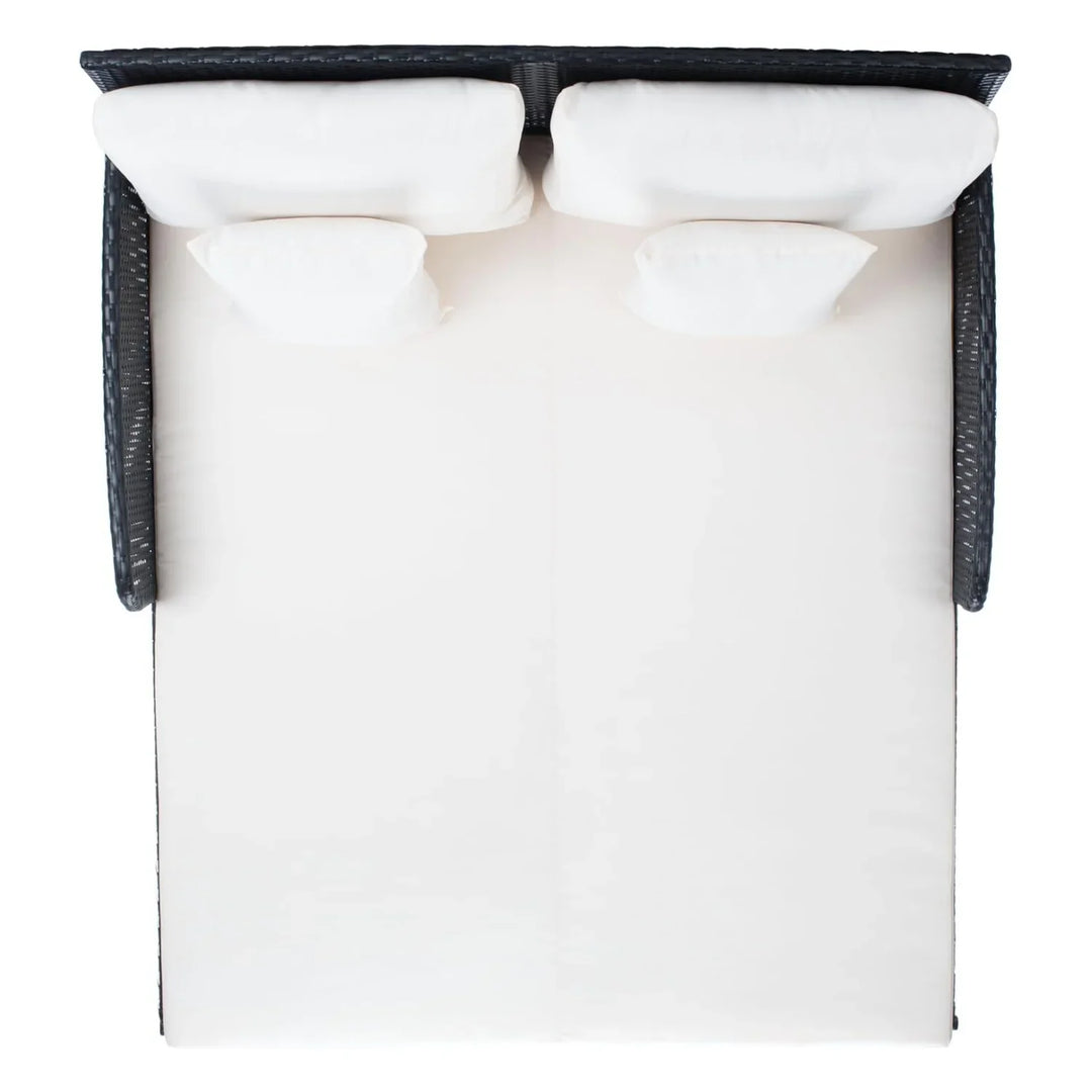 Katinka Outdoor Patio Double Seater Daybed For Garden, Poolside