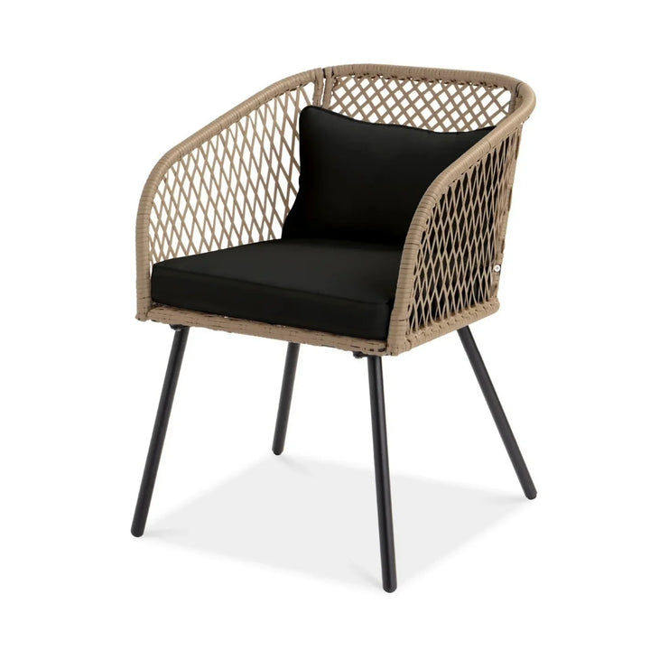 Poet Outdoor Wicker 3-Piece Patio Set