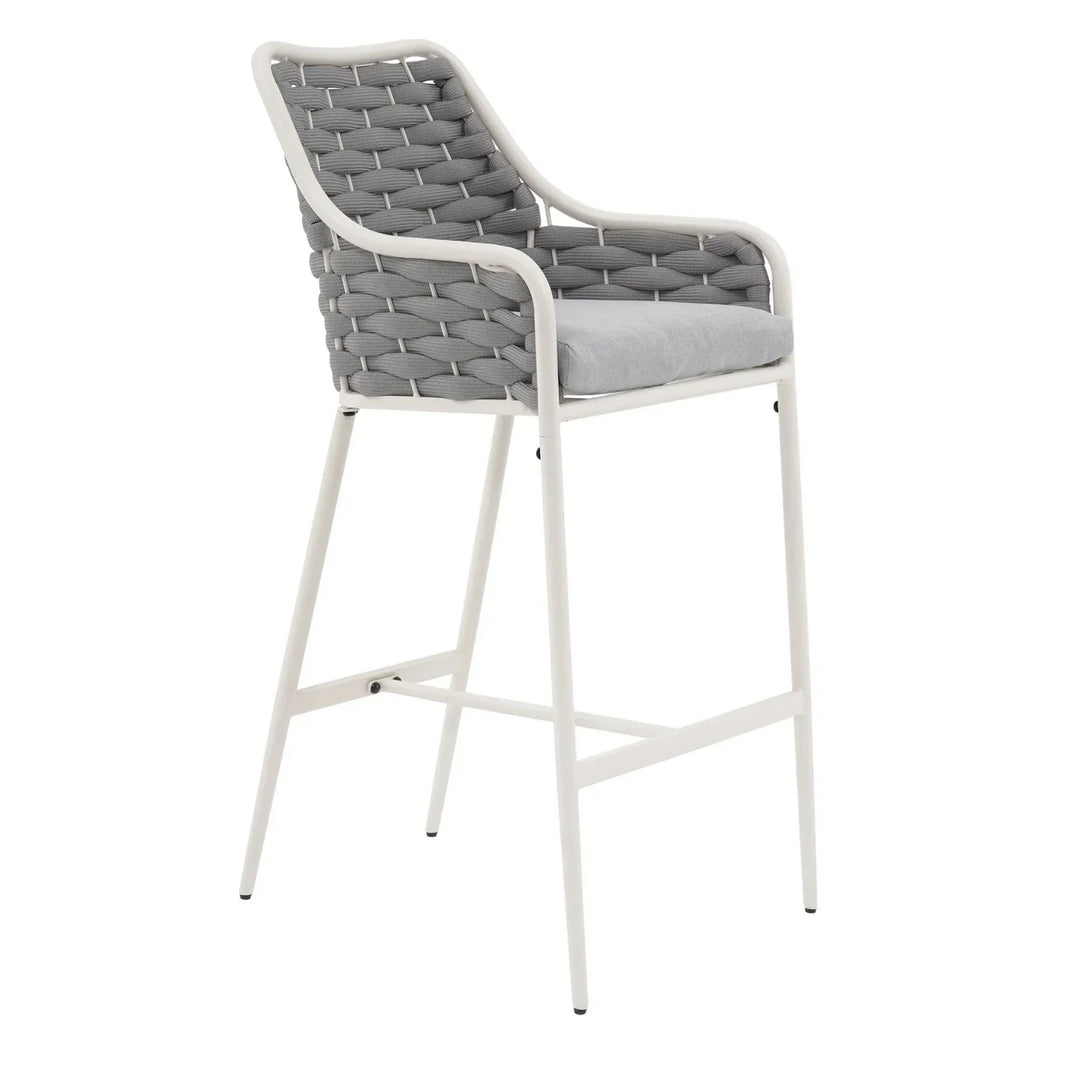 Autumn 2-Piece Outdoor Rope Bar Chairs – Stylish Comfort Built to Last