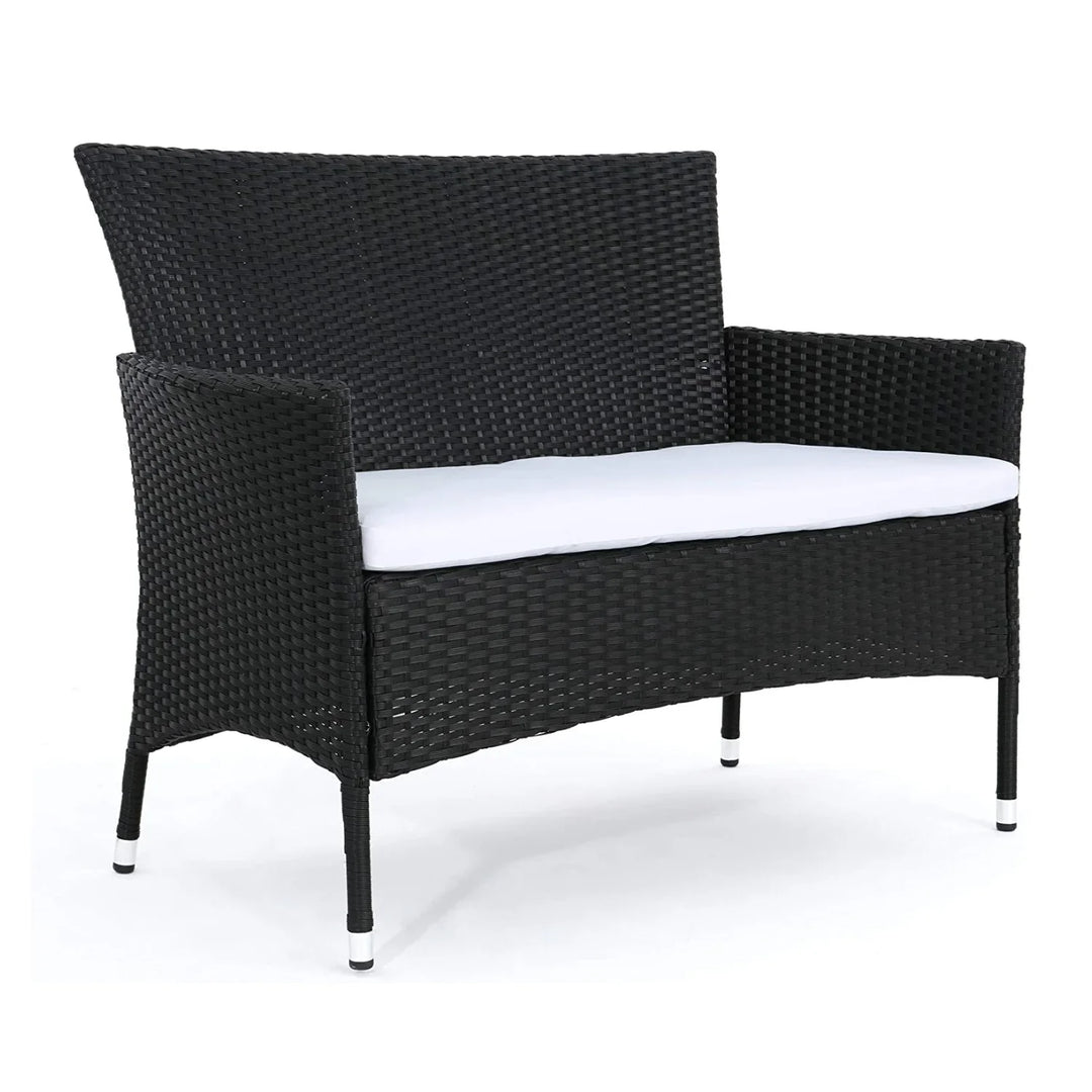 Nova 2-Piece Outdoor Rattan Wicker Loveseat Sofa