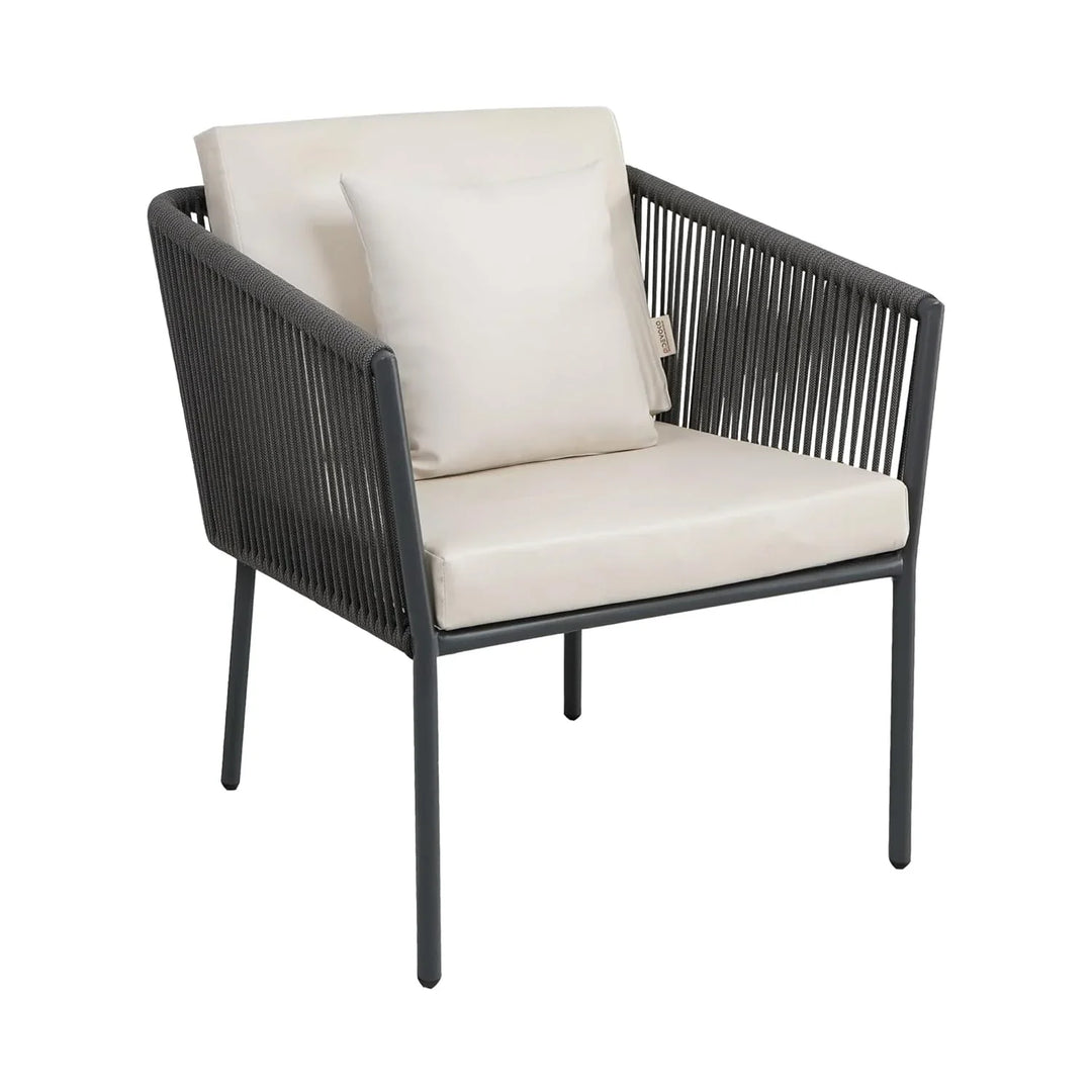 Pranavi Outdoor 4 Seater Rope Sofa Set