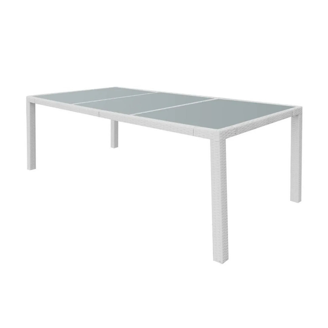 Seraphina 9-Piece Outdoor Rattan Wicker Dinning Table Set