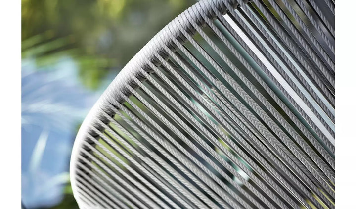 Bifur Outdoor Garden Balcony Sofa Set 2 Seater, 2 Single seater and 1 Center Table Set (Gray)