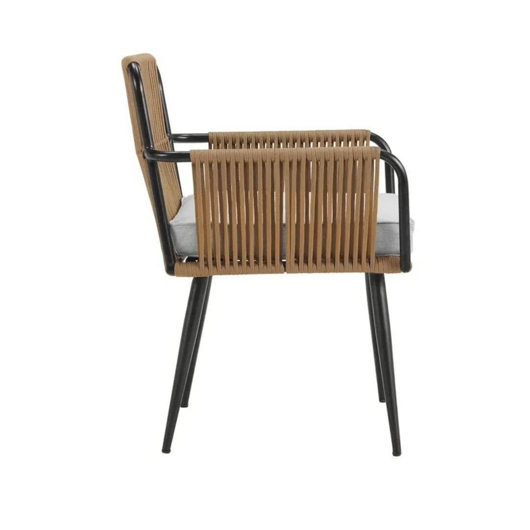 Aria Lamia 3-Piece Rope Patio Set - Perfect for Outdoor Entertaining