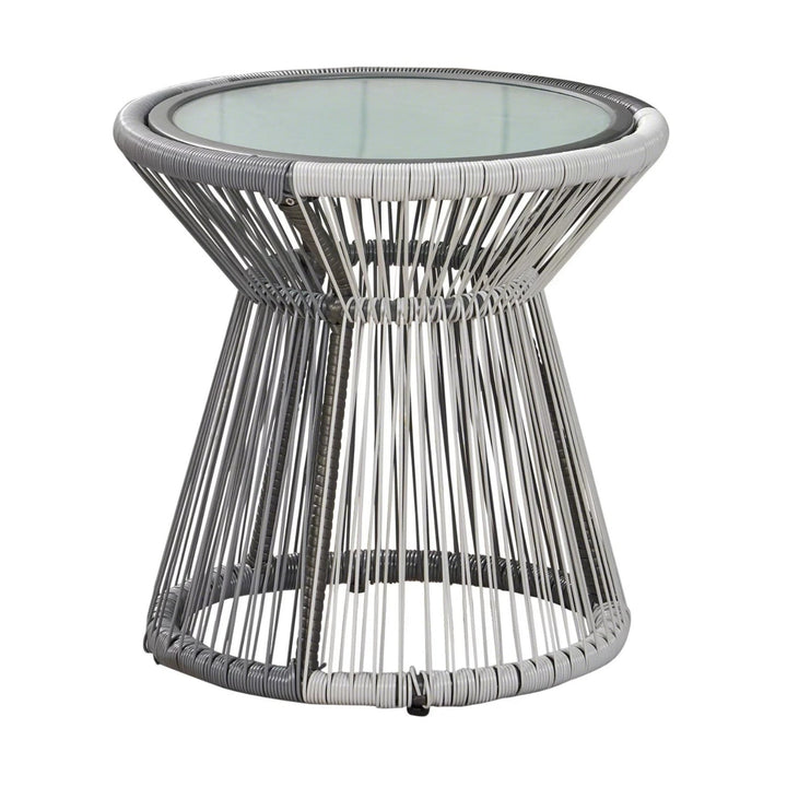 Elara Outdoor Rope Double Tone 3-Piece Patio Set