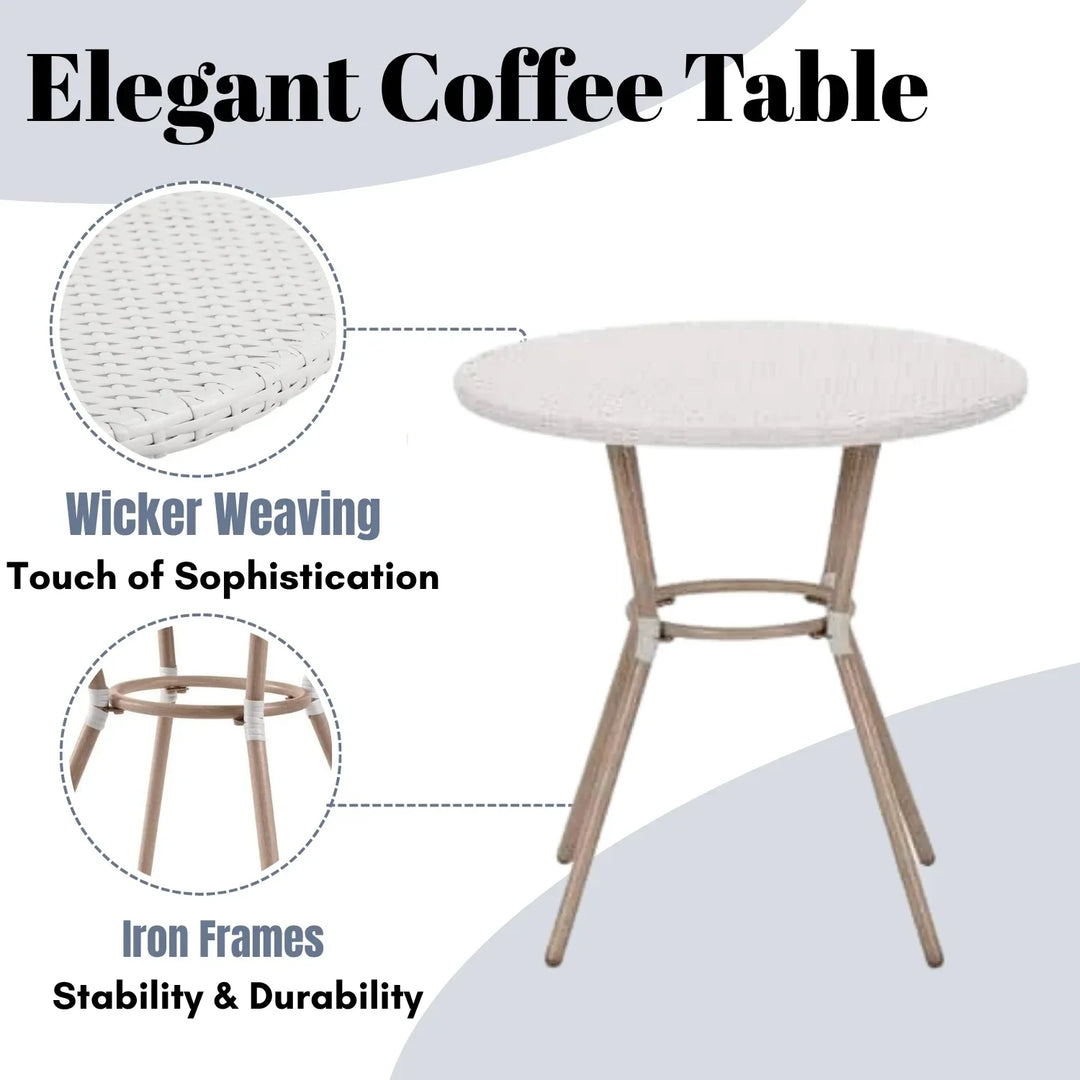 Miyu 3-Piece Outdoor Rattan Wicker Patio Set