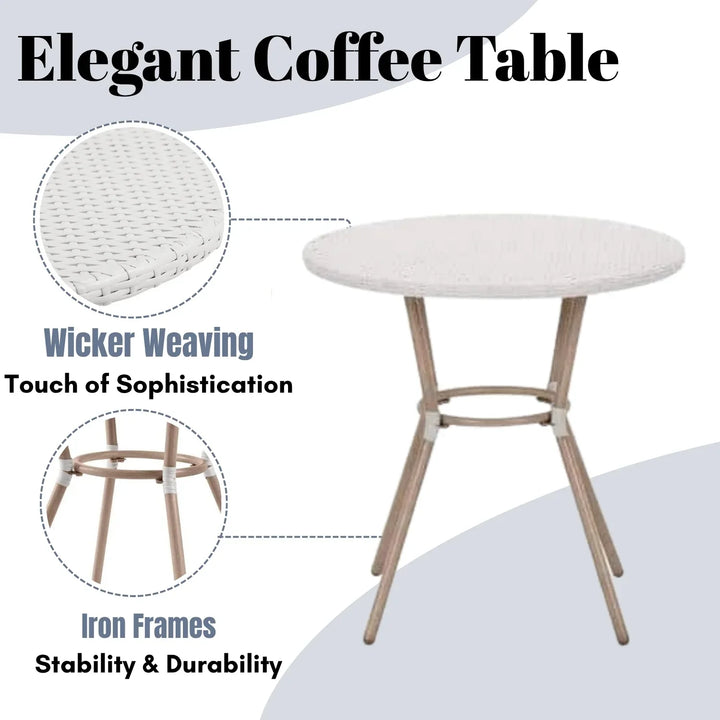 Miyu 3-Piece Outdoor Rattan Wicker Patio Set